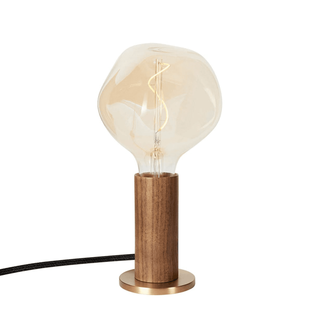 Knuckle Pendant Table Lamp with Voronoi Bulb