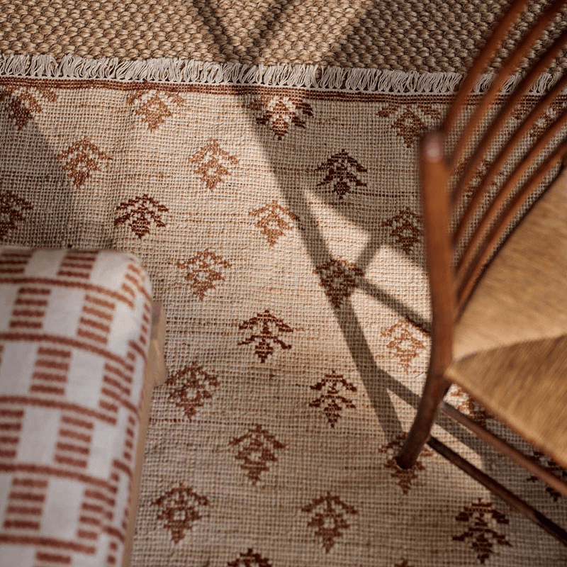 Rona Rug, Burnt Sienna