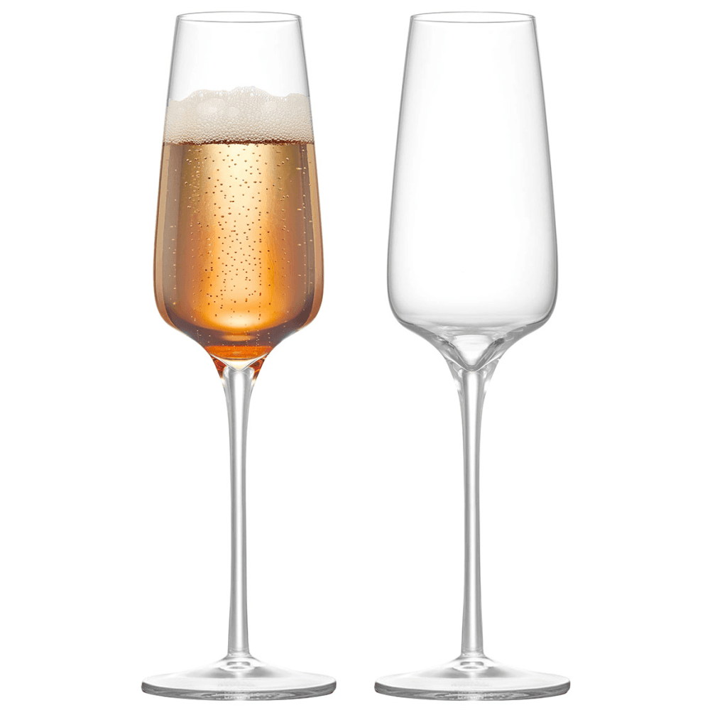 Juno Set of 2 Champagne Flutes