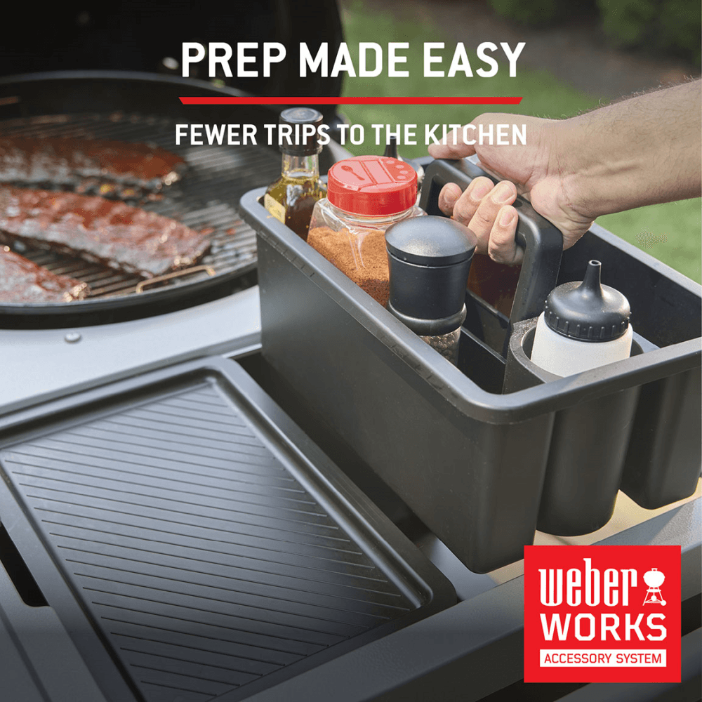 Performer Premium Smart Charcoal Barbecue, Black