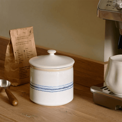 Image showing the Melbury Small Storage Jar, Blue product.