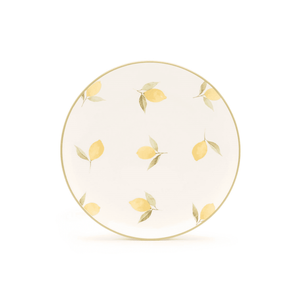 Lemons Side Plate, Natural