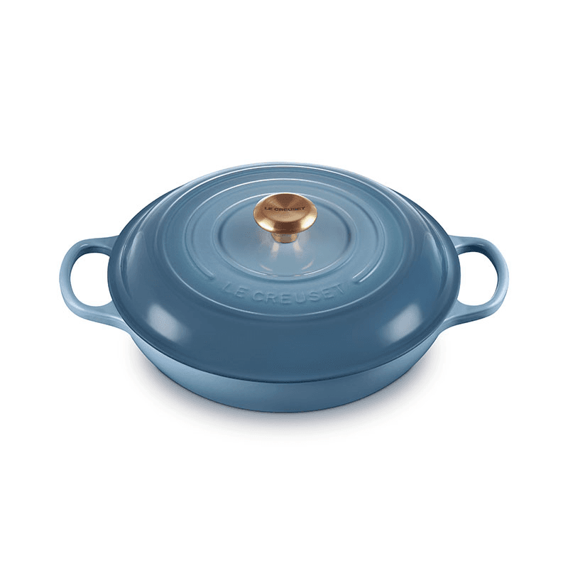Signature Cast Iron Shallow Casserole