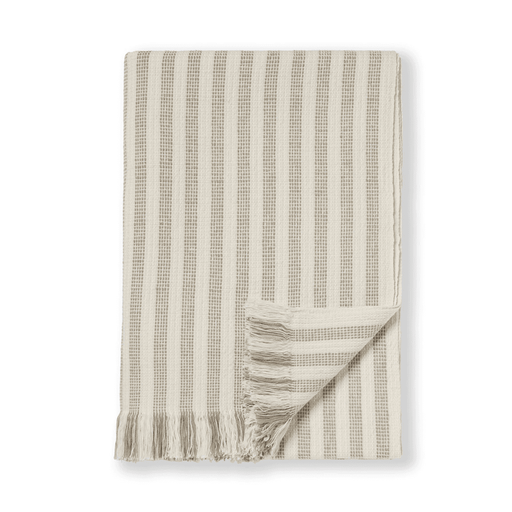 Pembroke Stripe Wool Throw