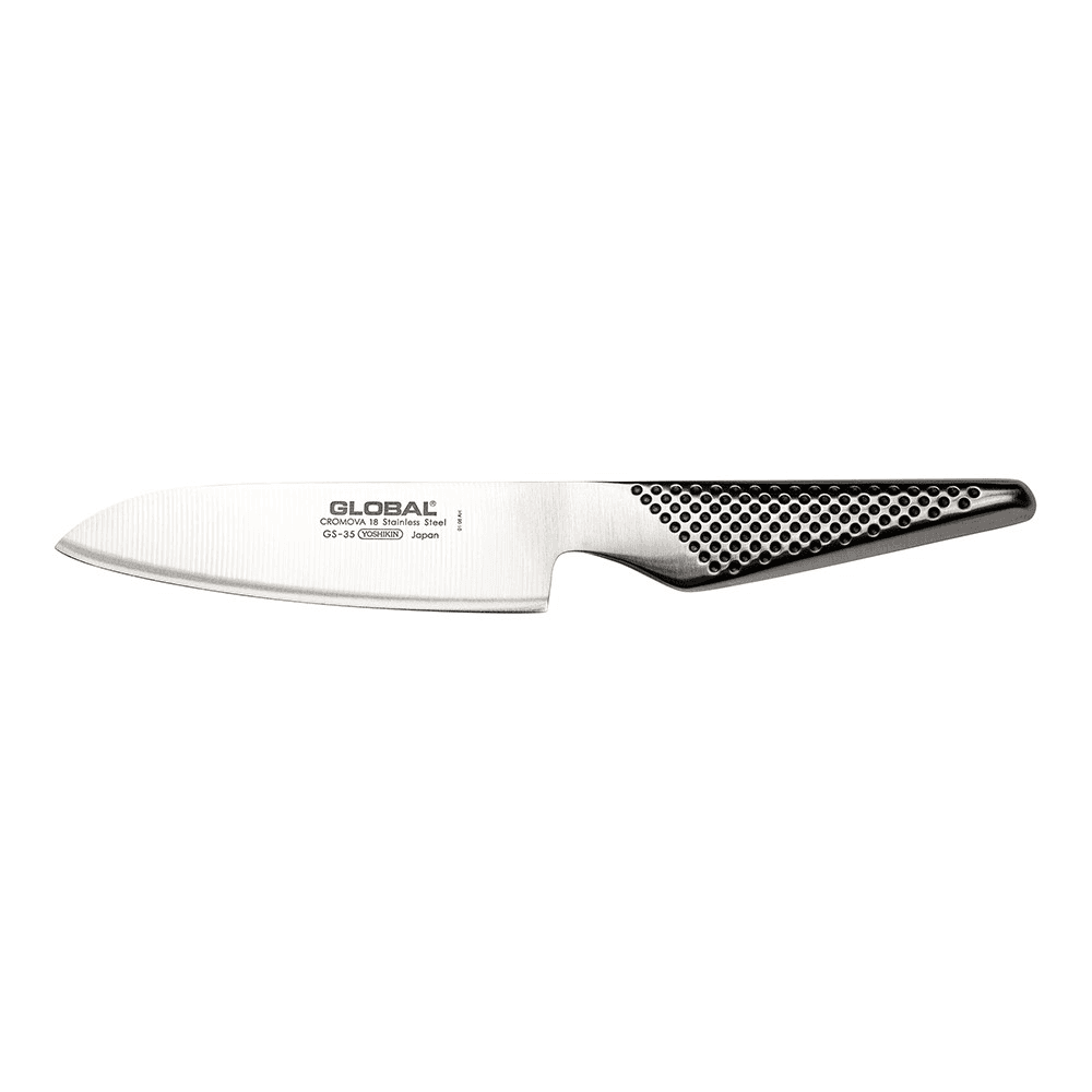 GS Series Santoku knife fluted, stainless steel