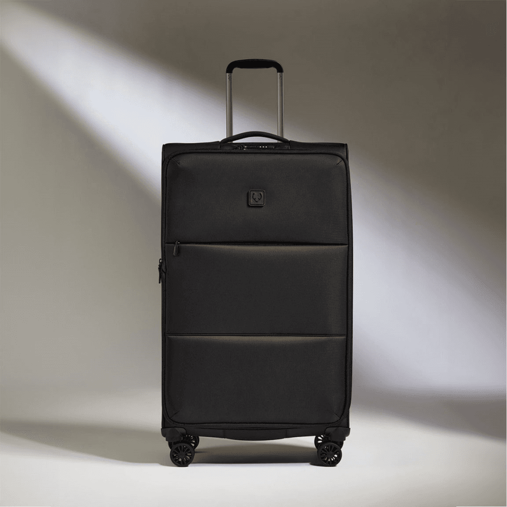 Urban Soft Stripe Expandable Suitcase