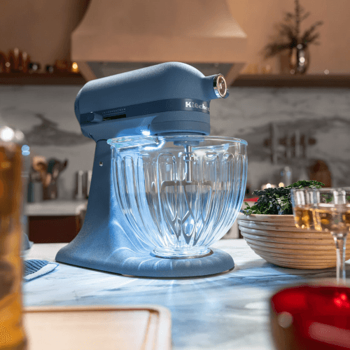 Image showing the Design Series Artisan Tilt-Head Stand Mixer, Blue Peppercorn product.