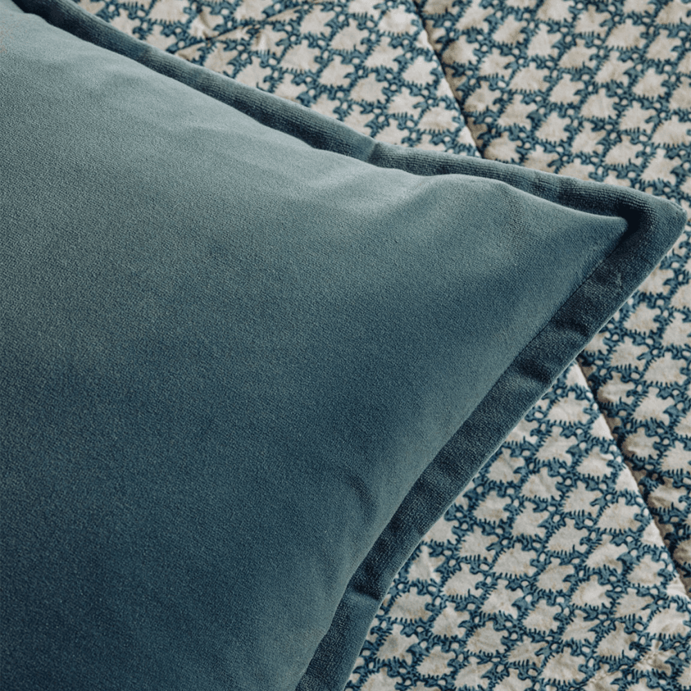 Clara Bedspread, Denim