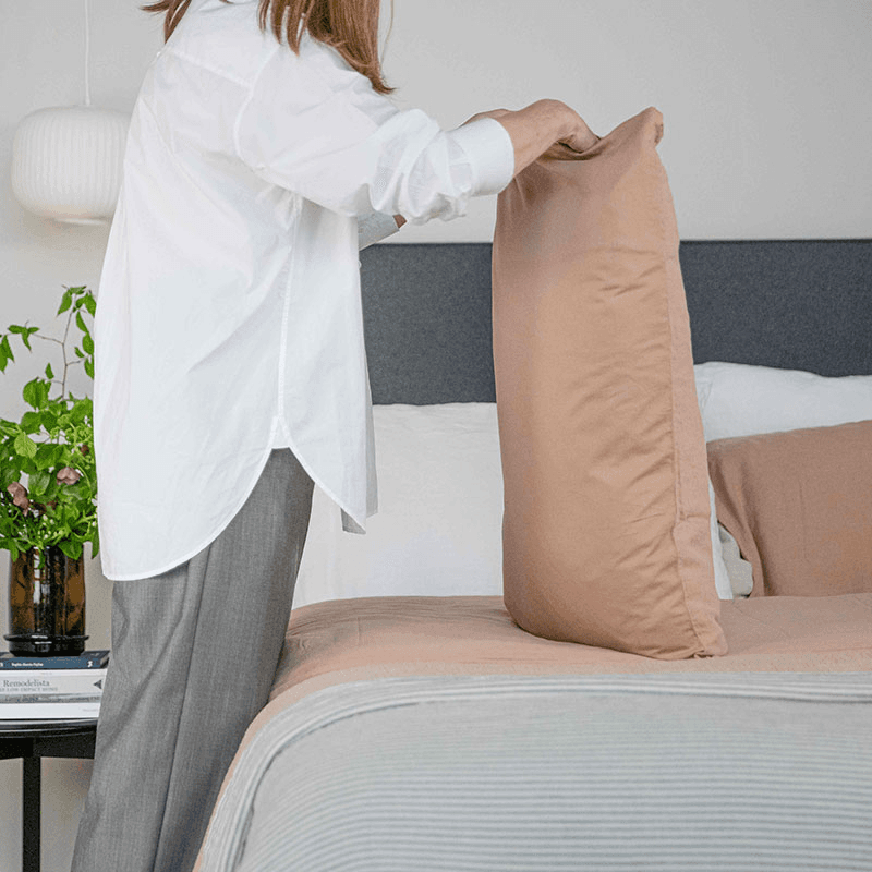 Hemp & Organic Cotton Pair of Housewife Pillowcases
