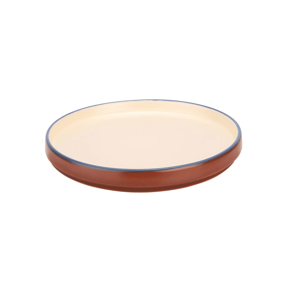 Modern Studio Set of 4 Side Plates, Brown