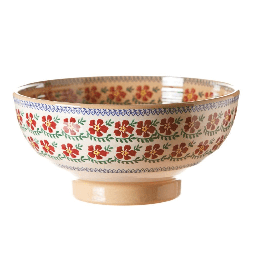 Old Rose Salad Bowl