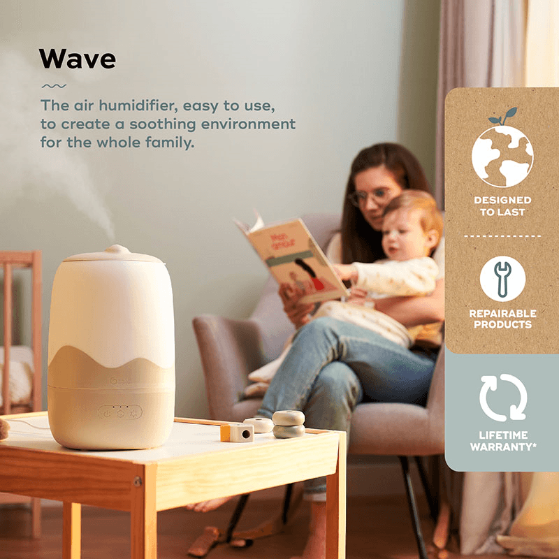 Wave Humidifier, Green