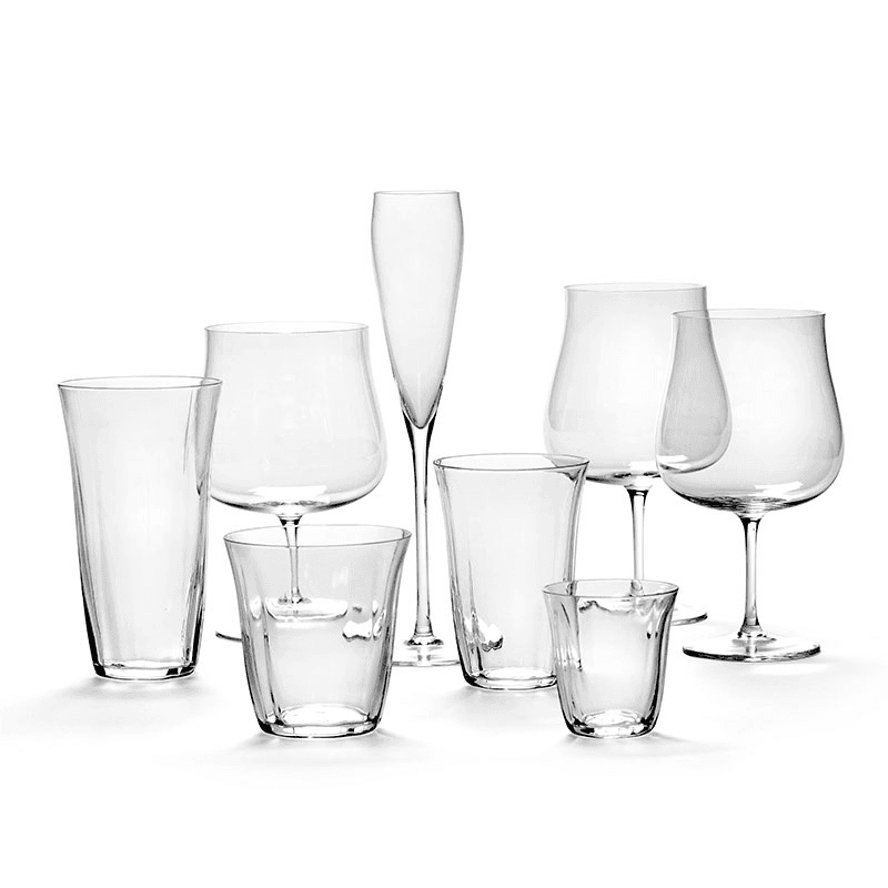 Silhouette by Sergio Herman Set of 4 Champagne Flutes