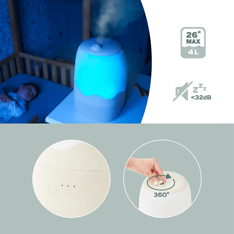 Wave Humidifier, Green