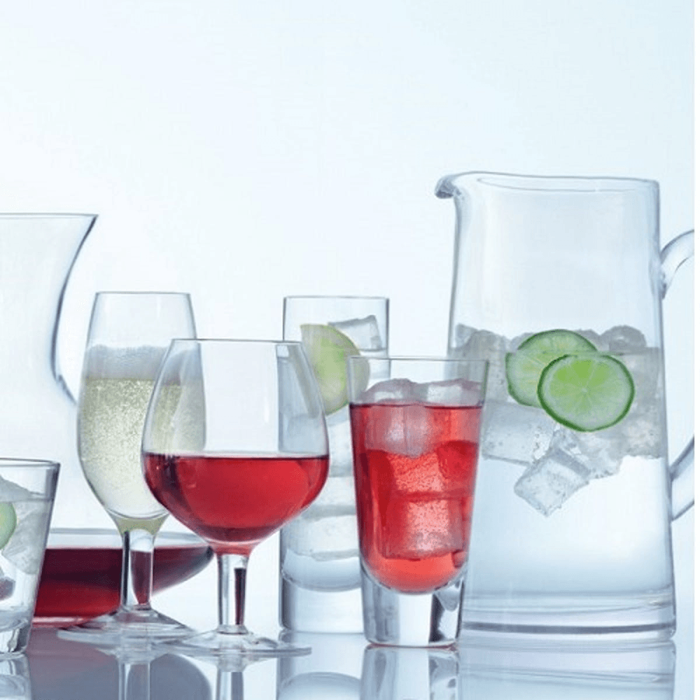 Bar Tapered jug, clear