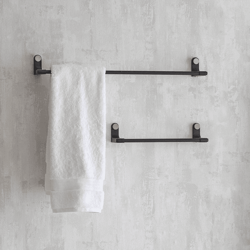 Adelphi Towel Rail, Black