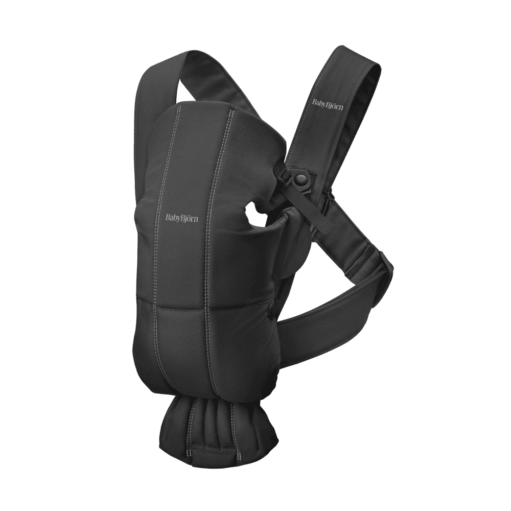 Mini Baby Carrier Woven, Black