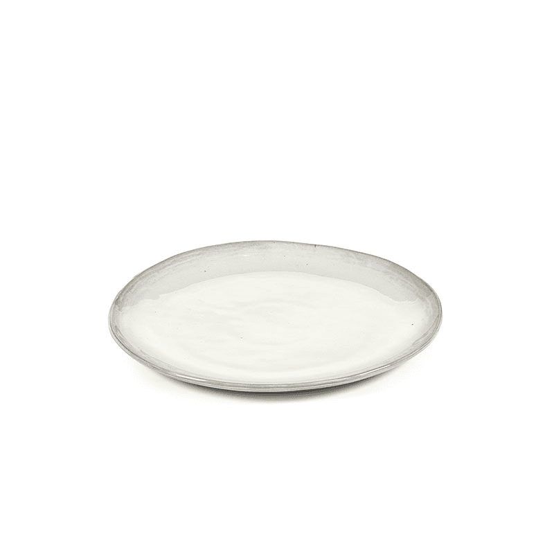La Mère by Marie Michielssen Set of 2 Plates, Off White