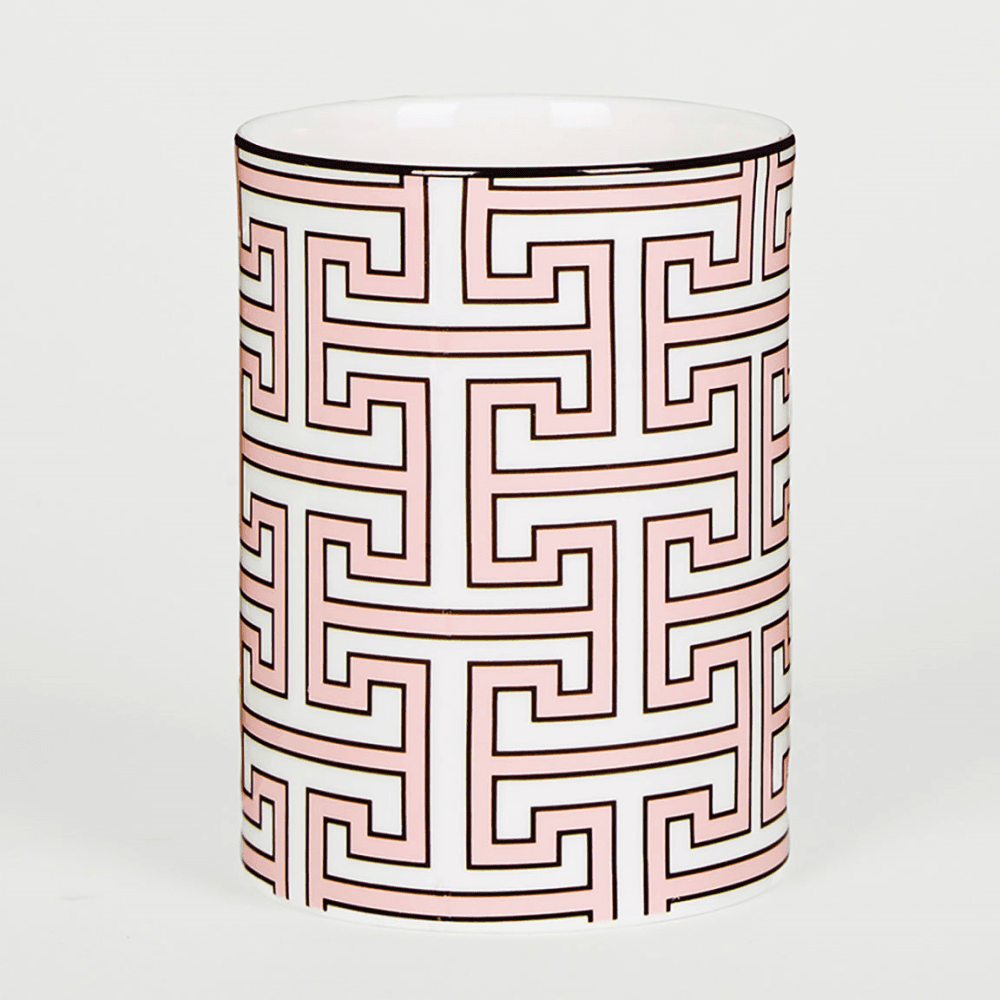 Maze Vase, Blush