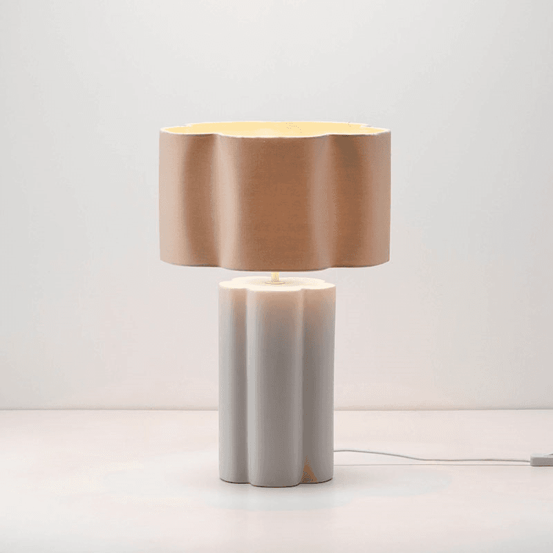 Flower Table Lamp, Opal