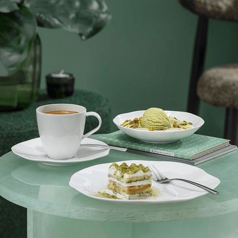 Pura Breakfast/Dessert Plate, White