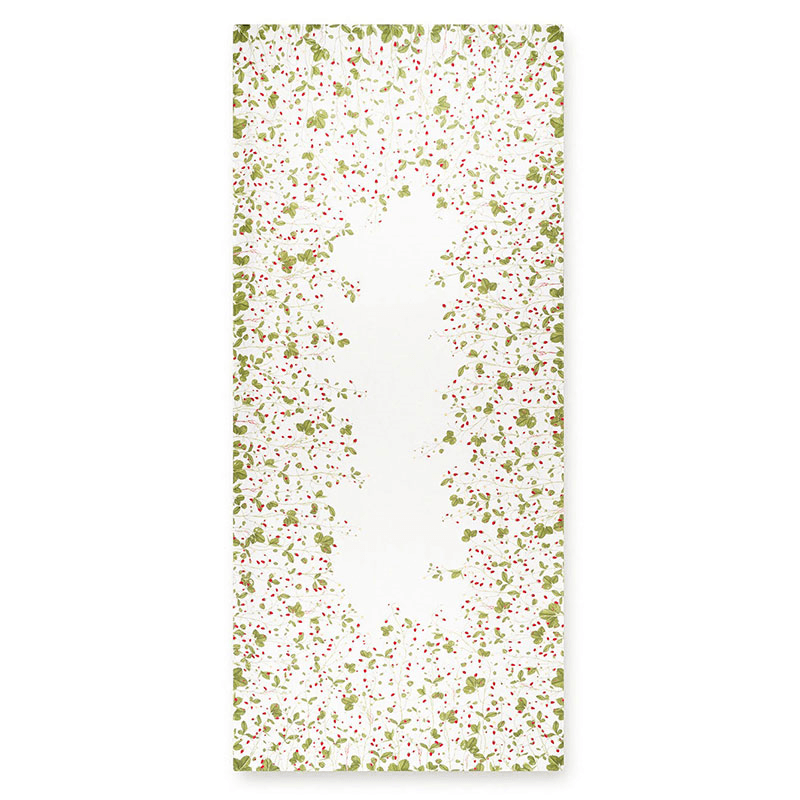 Fraise De Bois Linen Tablecloth, Red