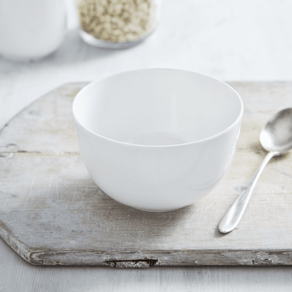 Symons Cereal bowl, white bone china