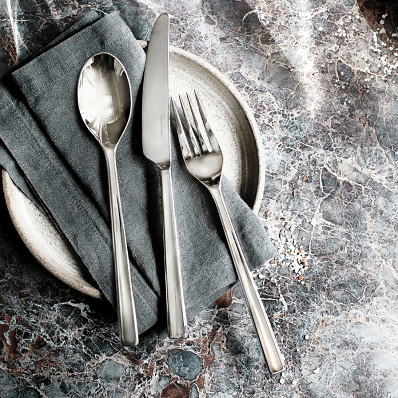 Blockley 24 Piece Cutlery Set, Stainless Steel
