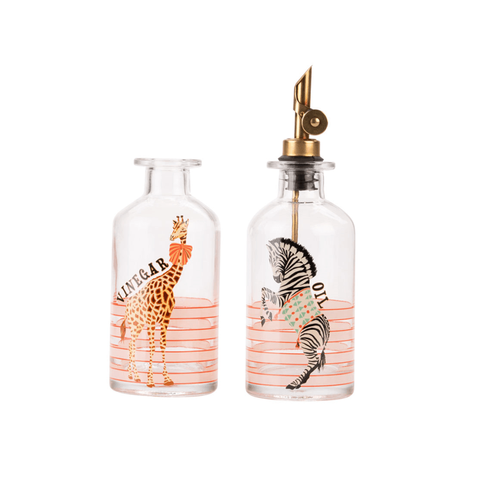 Animal Oil & Vinegar Set
