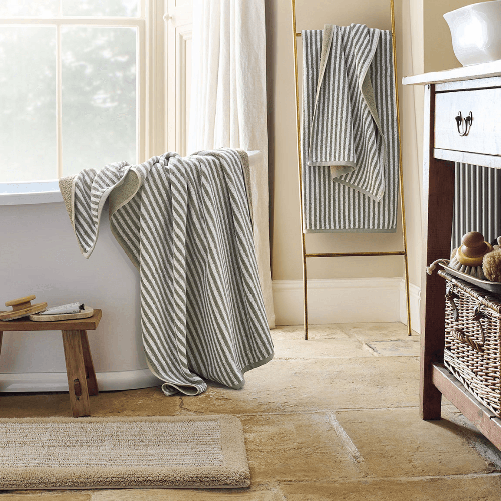 Portobello Stripe Bath Towel