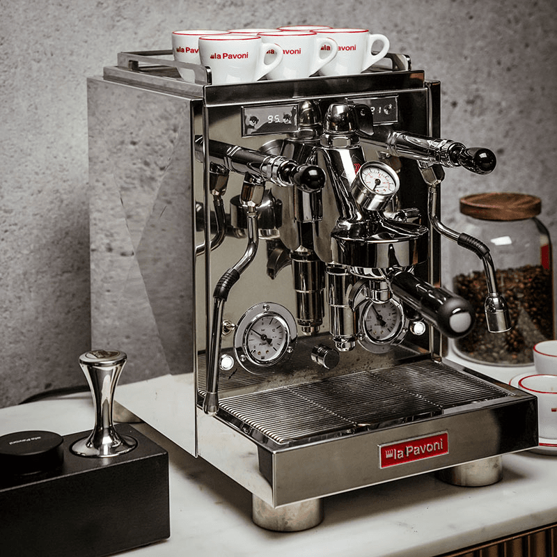 Botticelli Evolution Coffee Machine, Stainless Steel