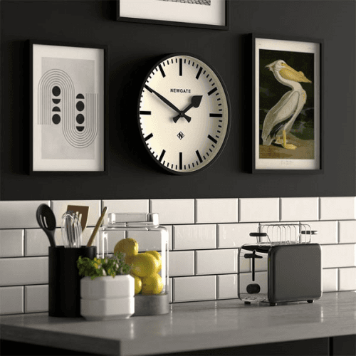 Number Three Railway Wall Clock