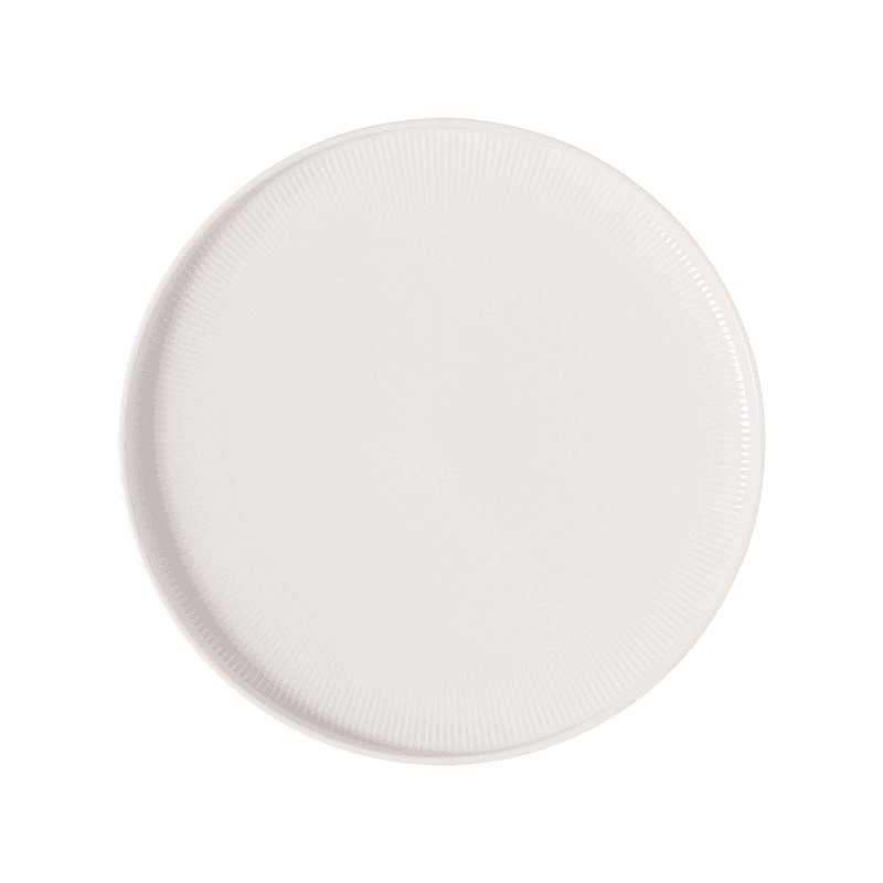 Afina Flat Plate, White