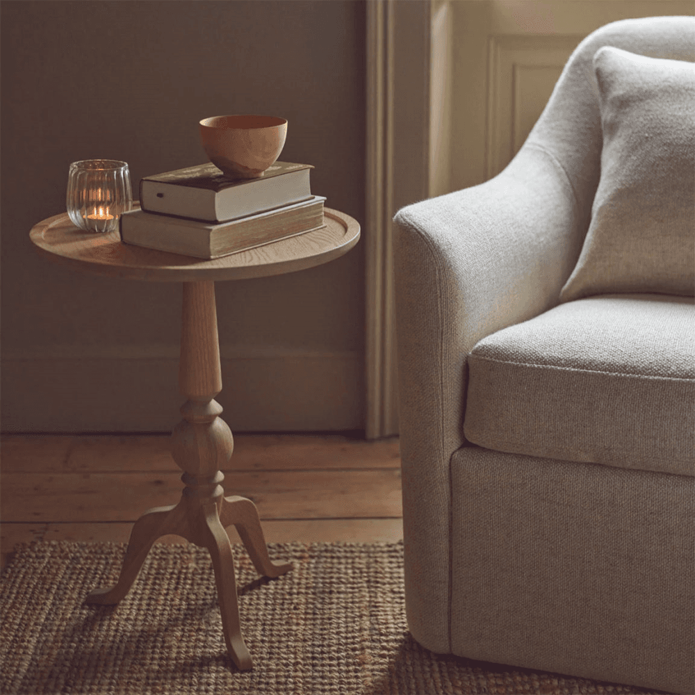 Thornbury Side Table, Natural Oak