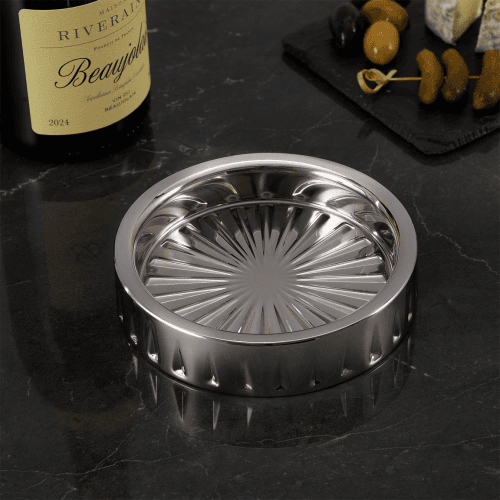 Image showing the Dorset Wine Coaster, Stainless Steel product.