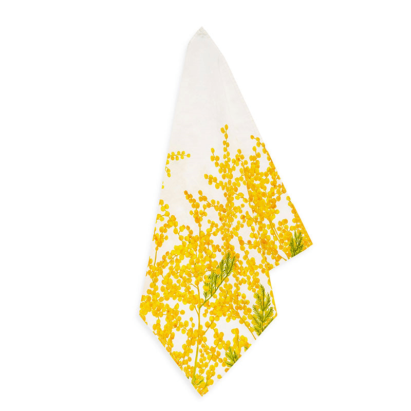 Mimose Linen Napkin, Yellow