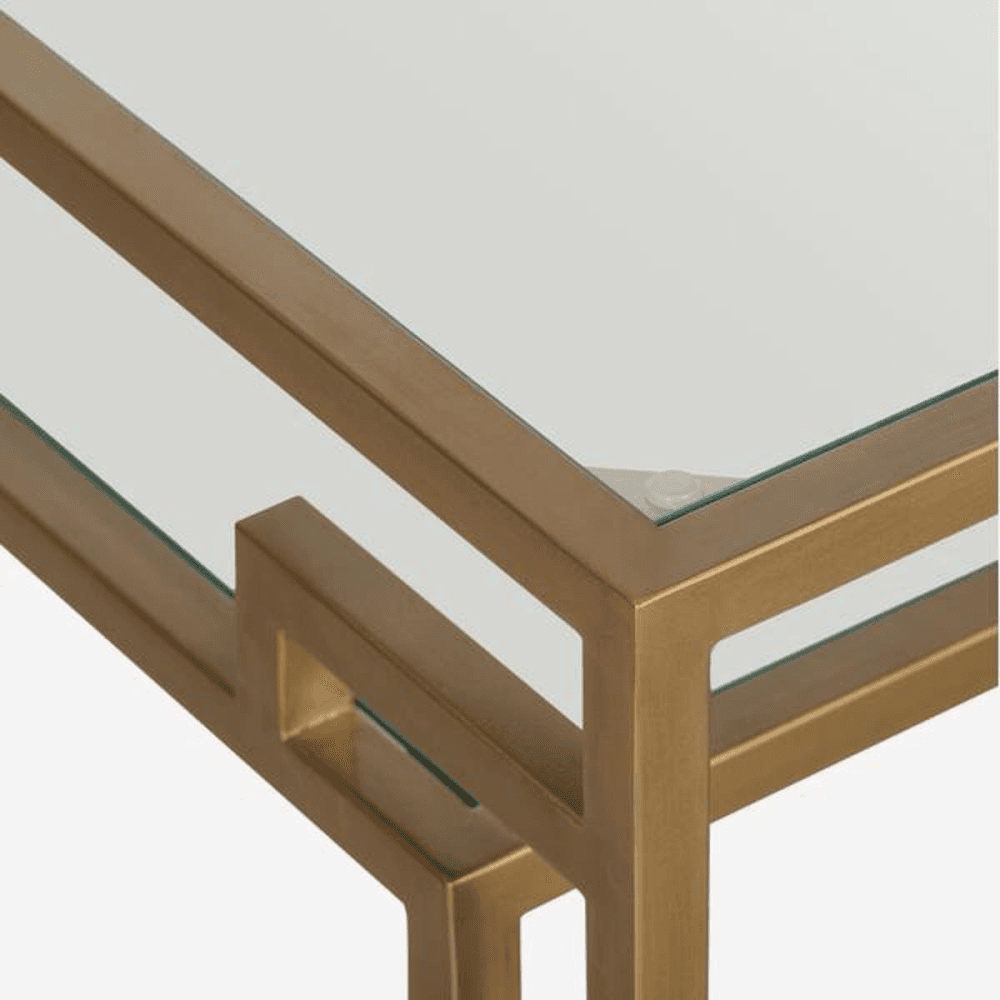Architect Side table, Gold