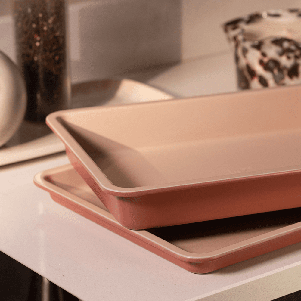 Ceramic 2 Piece Roast & Bake Set