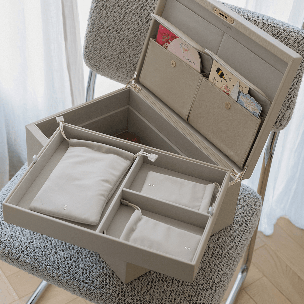 Keepsake Memory Box, Oatmeal