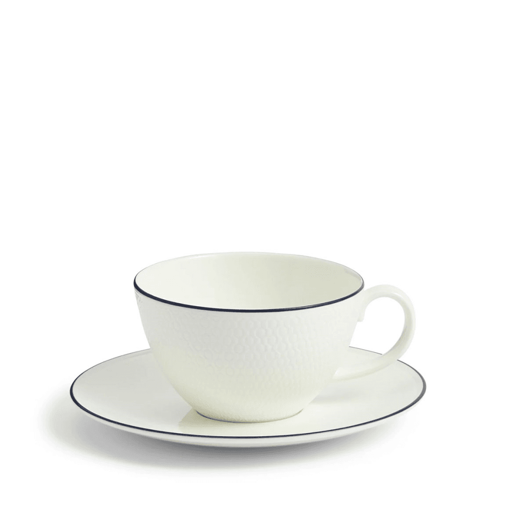 Gio Teacup & Saucer, Blue