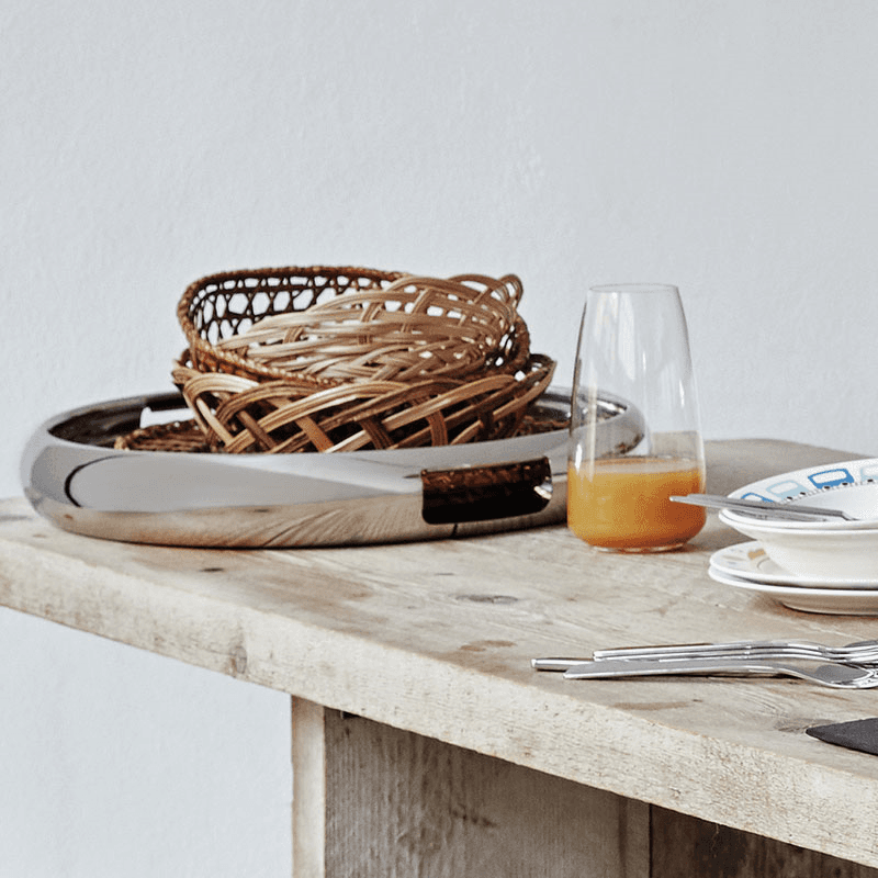 Sphera Tray, Silver Plated