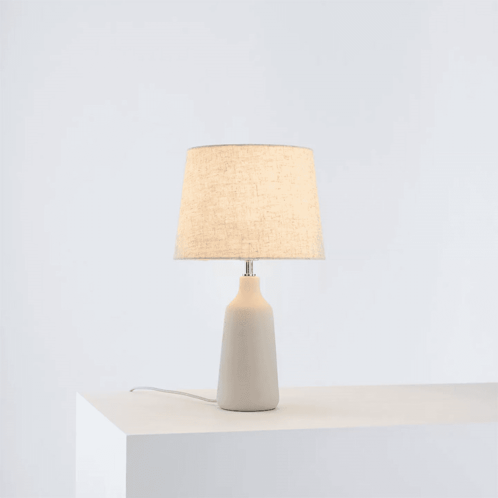 Linney Table Lamp, Concrete