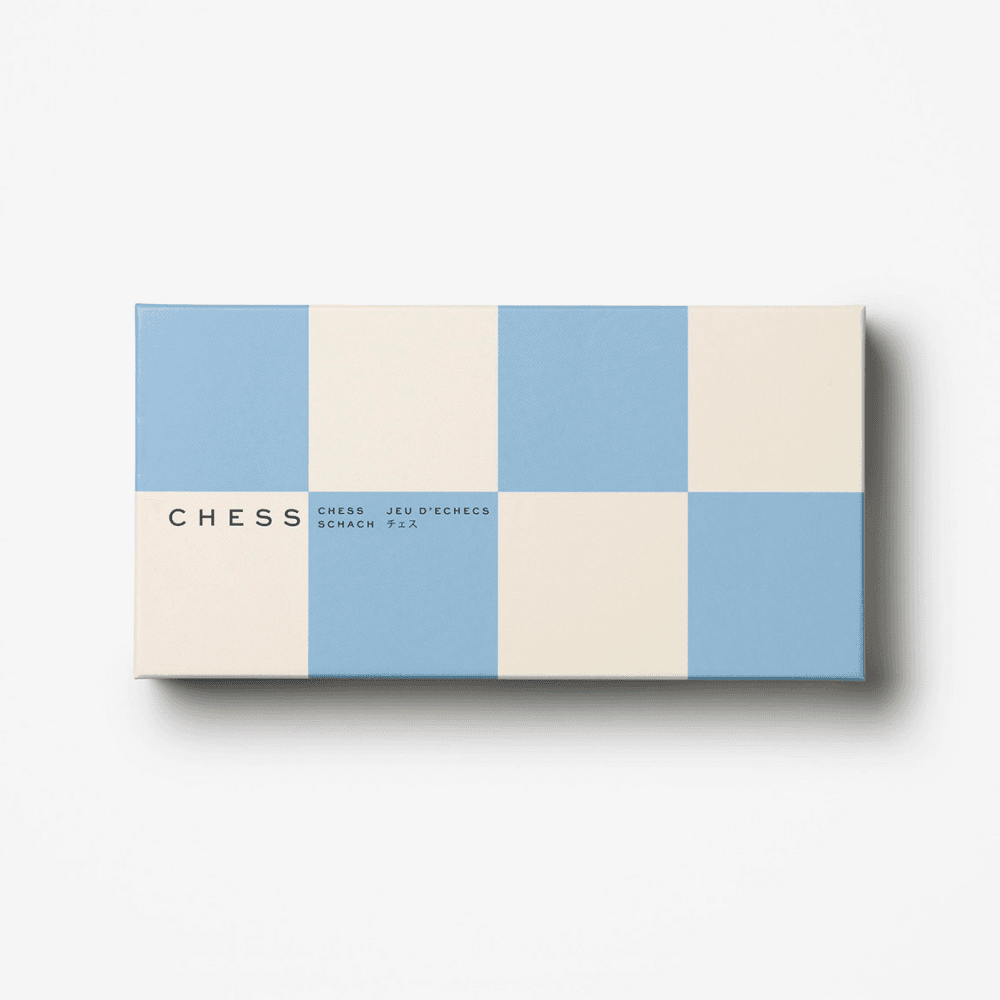 Play Chess, Beige/Blue