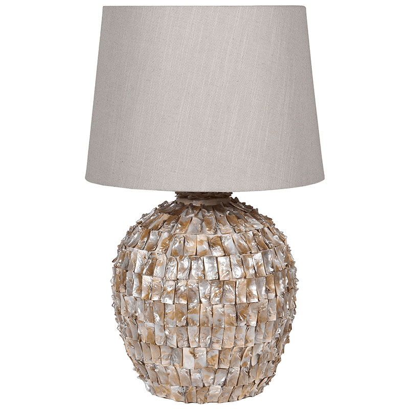 Table Lamp, Mother of Pearl