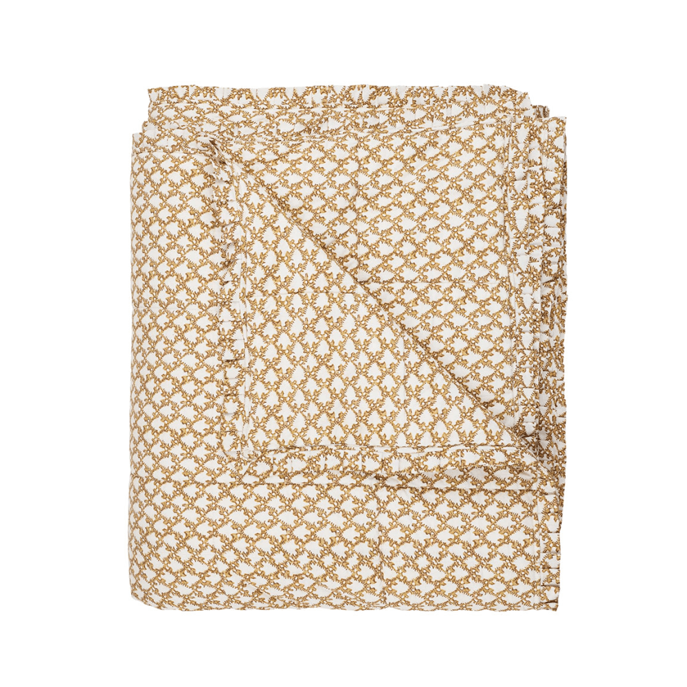 Clara Bedspread, Tobacco