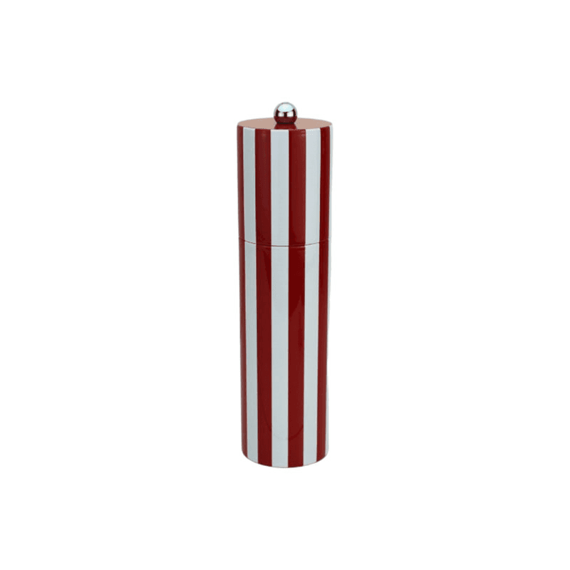 Striped Salt or Pepper Mill