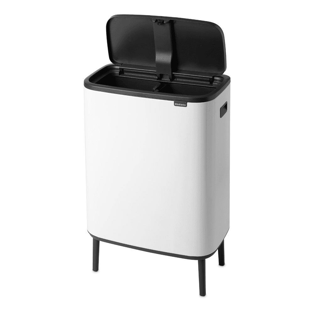Bo Hi Touch Bin, White