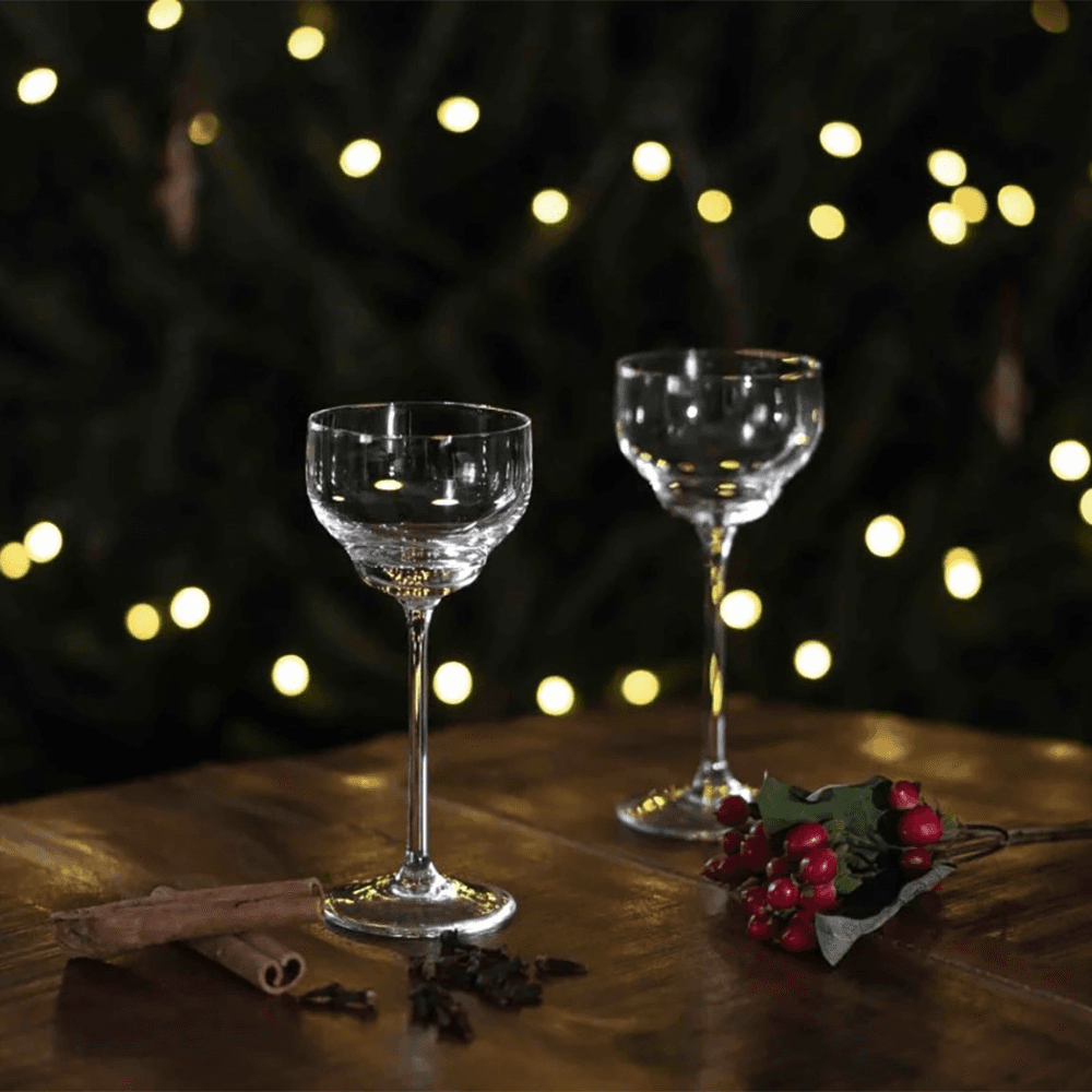 Shadows Set of 2 Coupettes, Cloudless Clear