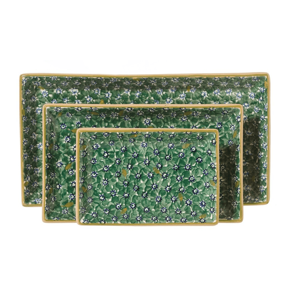 Lawn Nest of 3 Rectangular Serving Dishes