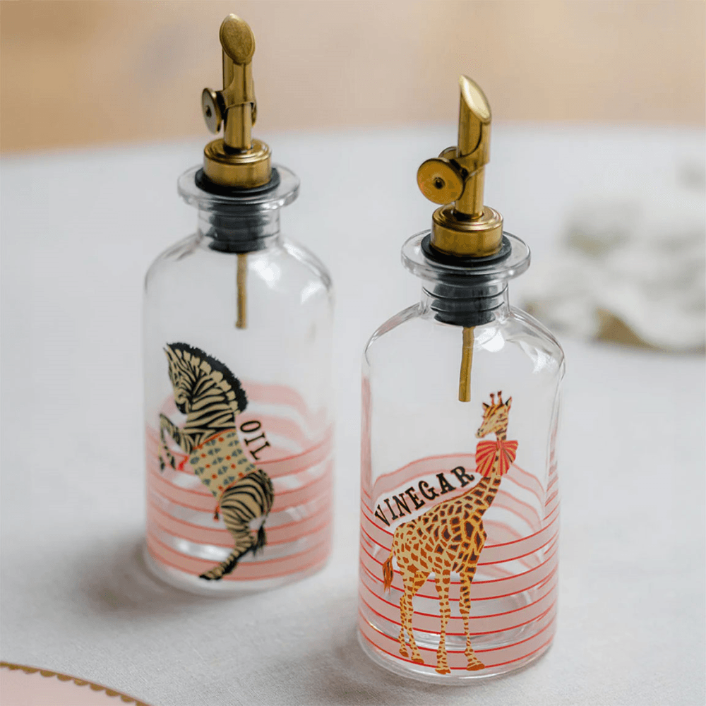 Animal Oil & Vinegar Set